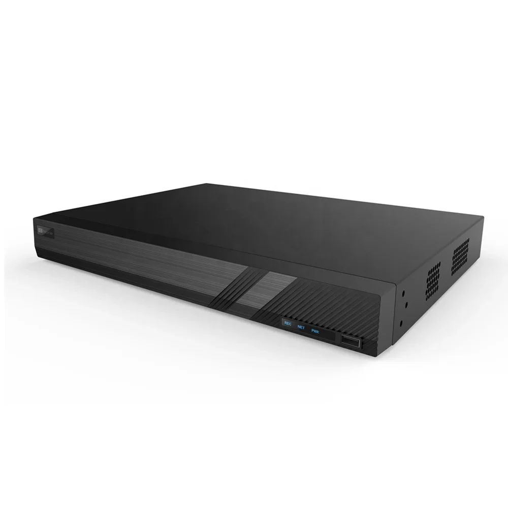 2026 Super High Quality TVT 16CH H.265 POE NVR 2 SATA Support Max 8MP 4K IPC Input, APP Superlive Plus