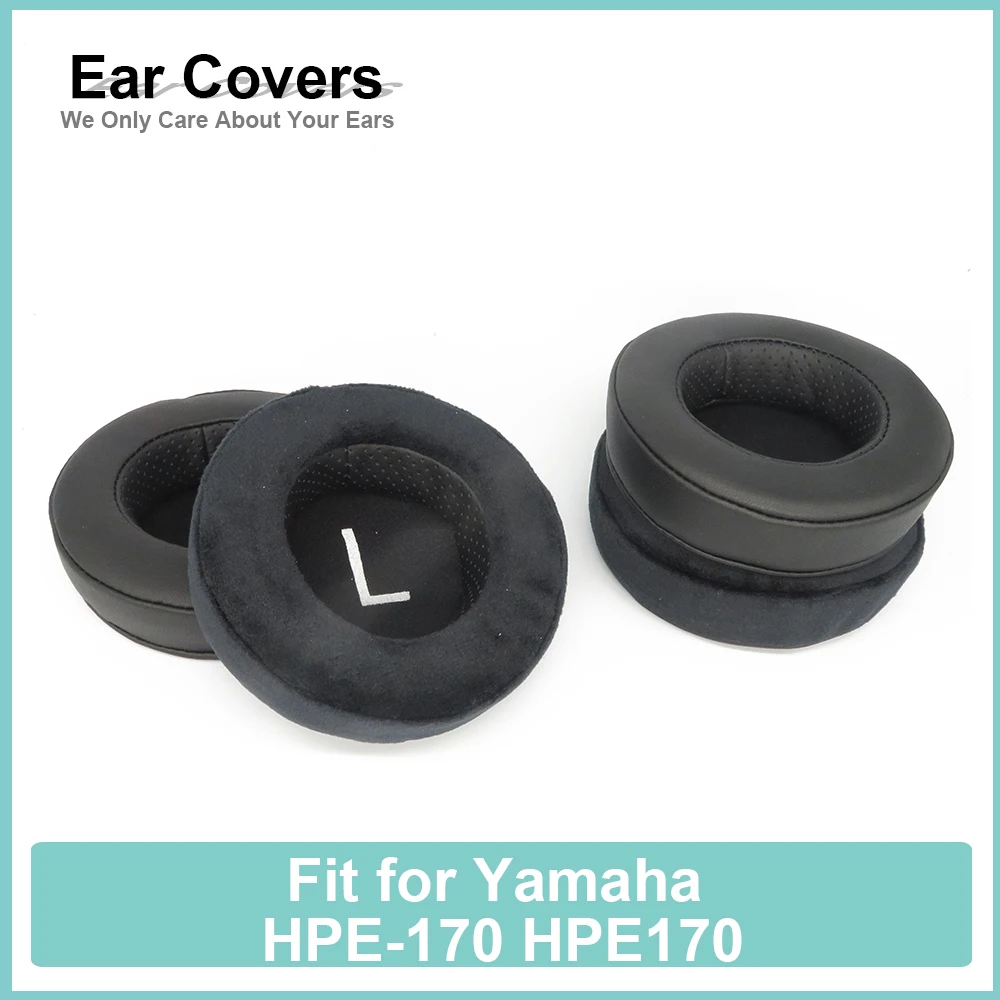 Almohadillas de espuma viscoelástica para auriculares, almohadillas de Velour para Yamaha HPE-170 HPE170