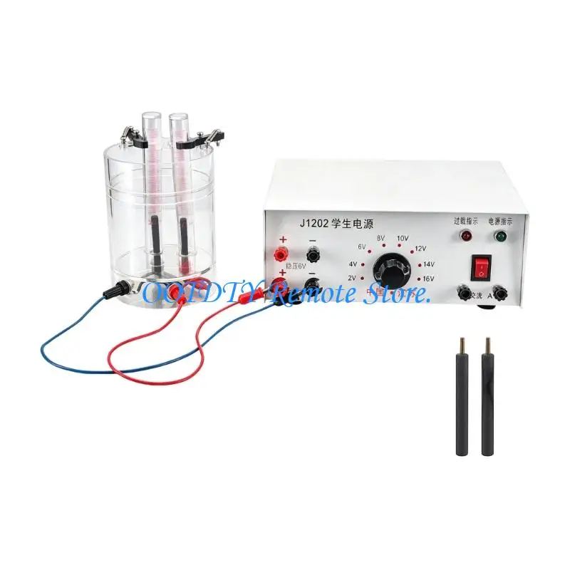  Water Electrolysis Demonstrator with Metal Supports Components