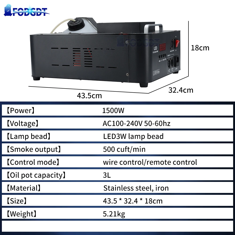 Von EU 24 Stück LED RGB Nebelmaschine 3IN1 Bühne Spezialausrüstung DMX512 Vertikale Nebelmaschine für DJ DISCO Hochzeit Bar Party