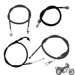 Motorcycle Control Cables Choke/Throttle/Clutch/Speedometer/Techometer Cable Wire for Suzuki Wangjiang GN250 WJ250 GN 250cc