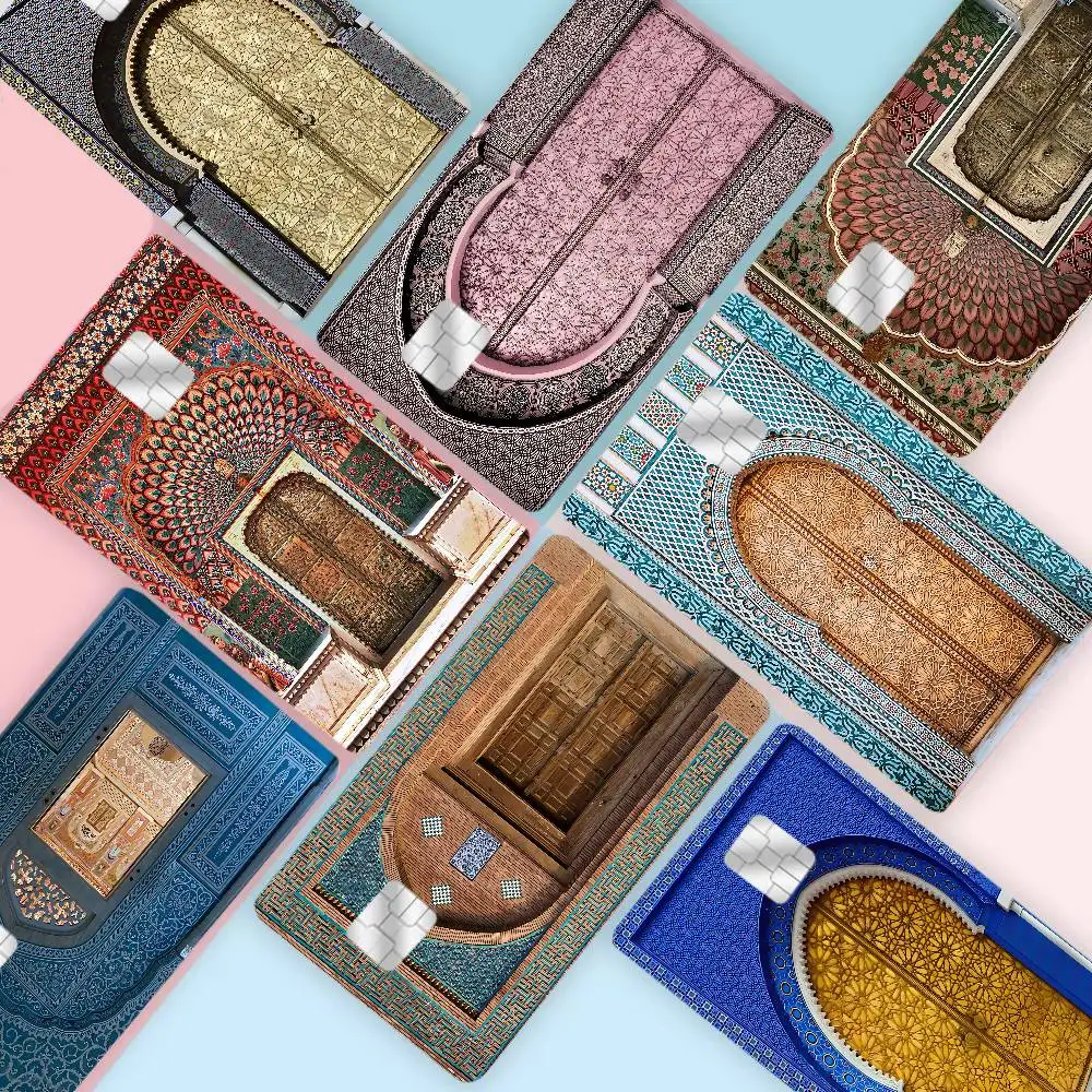 المغرب باب عربي 100% رائجة البيع أمين الائتمان الخصم البنك بطاقة حافلة بطاقة فيلم الجلد ملصق #1