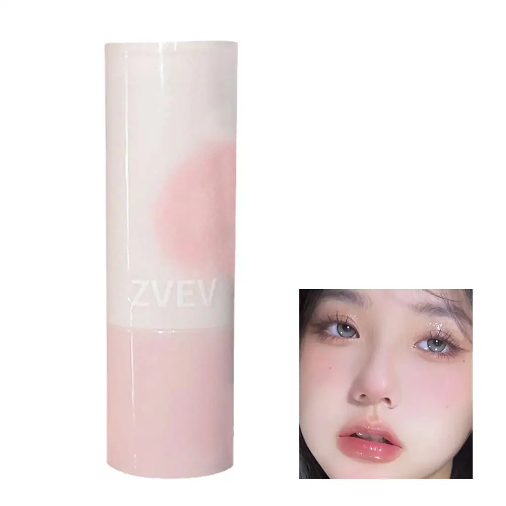 Multi-function Blush Stick Soft Face Brightening Contouring Peach Powder Tint Blusher Pink Makeup Korean Cheek Cosmetics Sh D8F1