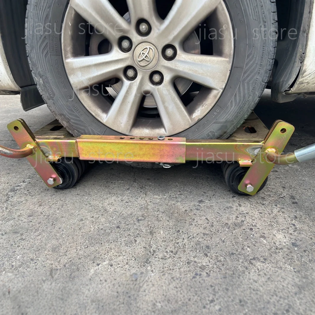 4 Whee Self-jacking Skates Recovery Skates Dolly Wheel Loader Car Wheel Loading Lift Dolly Jack