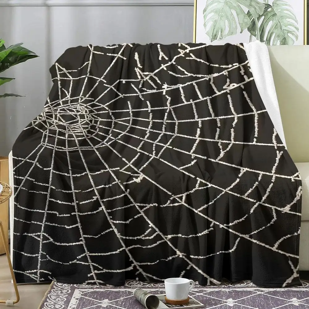 

Abstract Cracked Throw Soft Flannel AC Blanket Lightweight Summer Nap Throw Cozy Blanket for Sofa Bed Travel Home