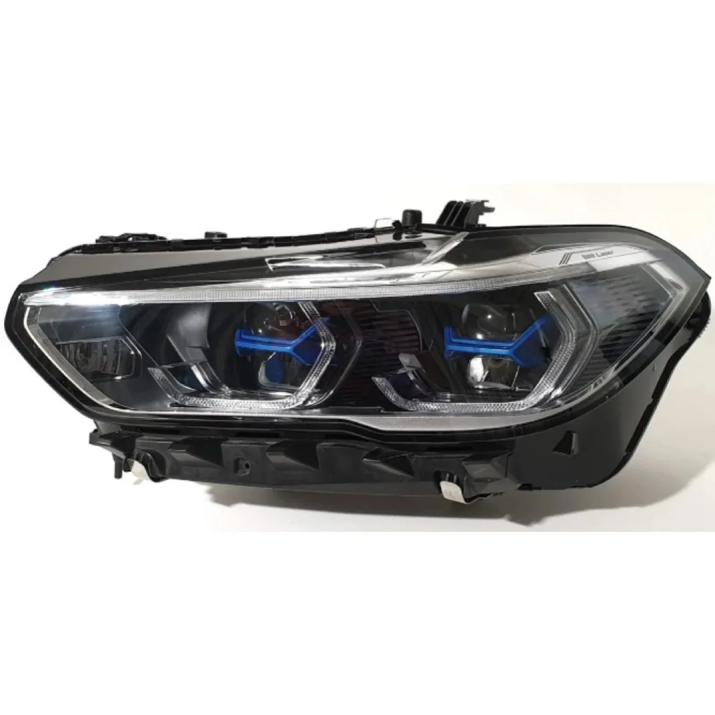 New For X5 G05 & X6 G06 Original-Issue 12V LED Adaptive Laser Headlights Semi-Complete Assembly 45W 4500 Lumens
