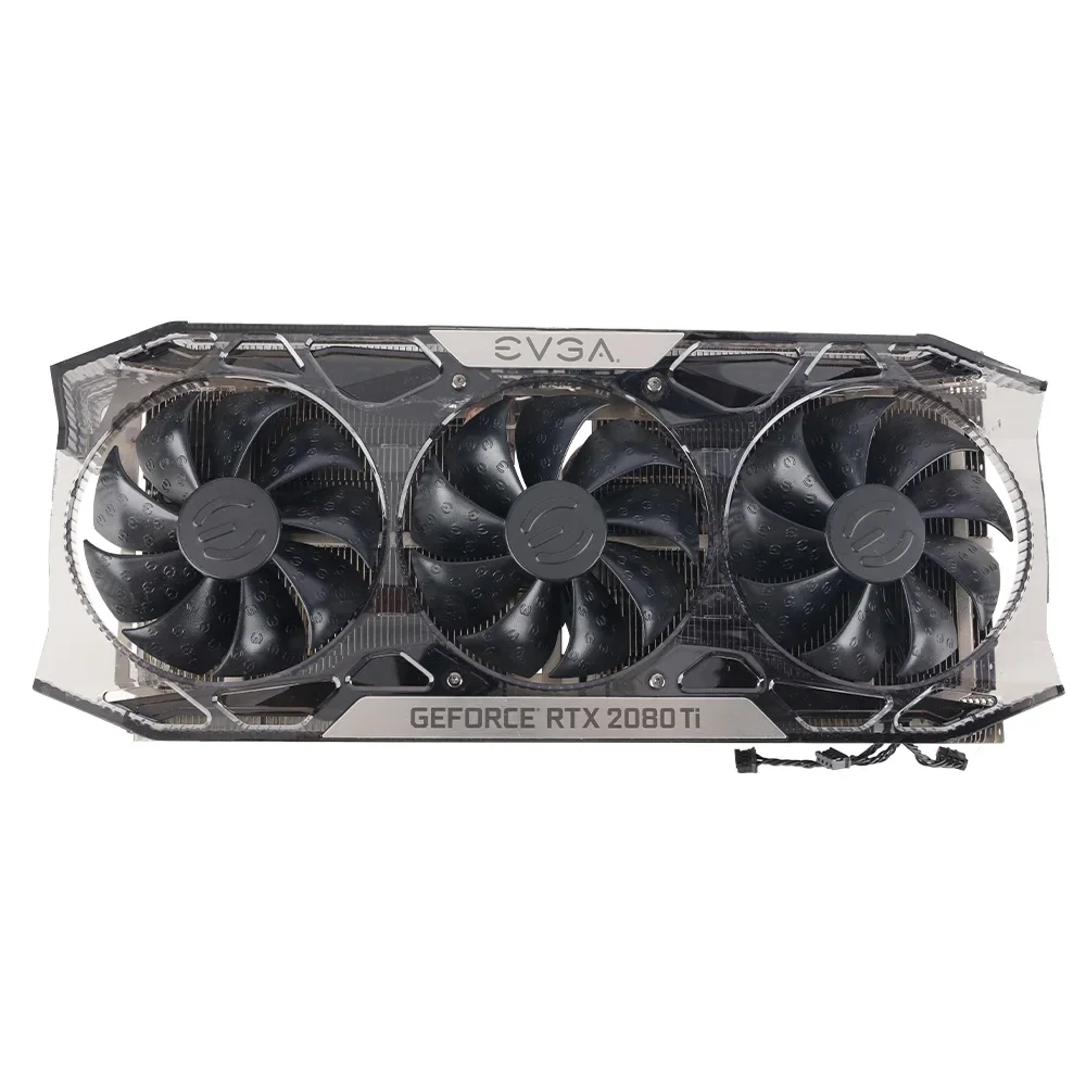 Dissipador de vídeo para EVGA GeForce RTX 2080 Ti FTW3, Radiador de placa gráfica, PLD09220S12H, 87mm