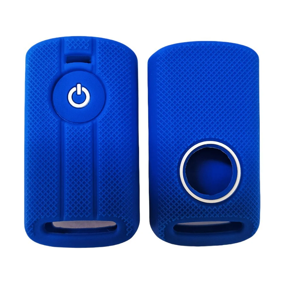 Silicone Motor Key Cover Case Shell for YAMAHA XMax 125 250 309 300 400 Tricity 2020 2021 2022 NMAX 125 Tmax Tech Max Keychains