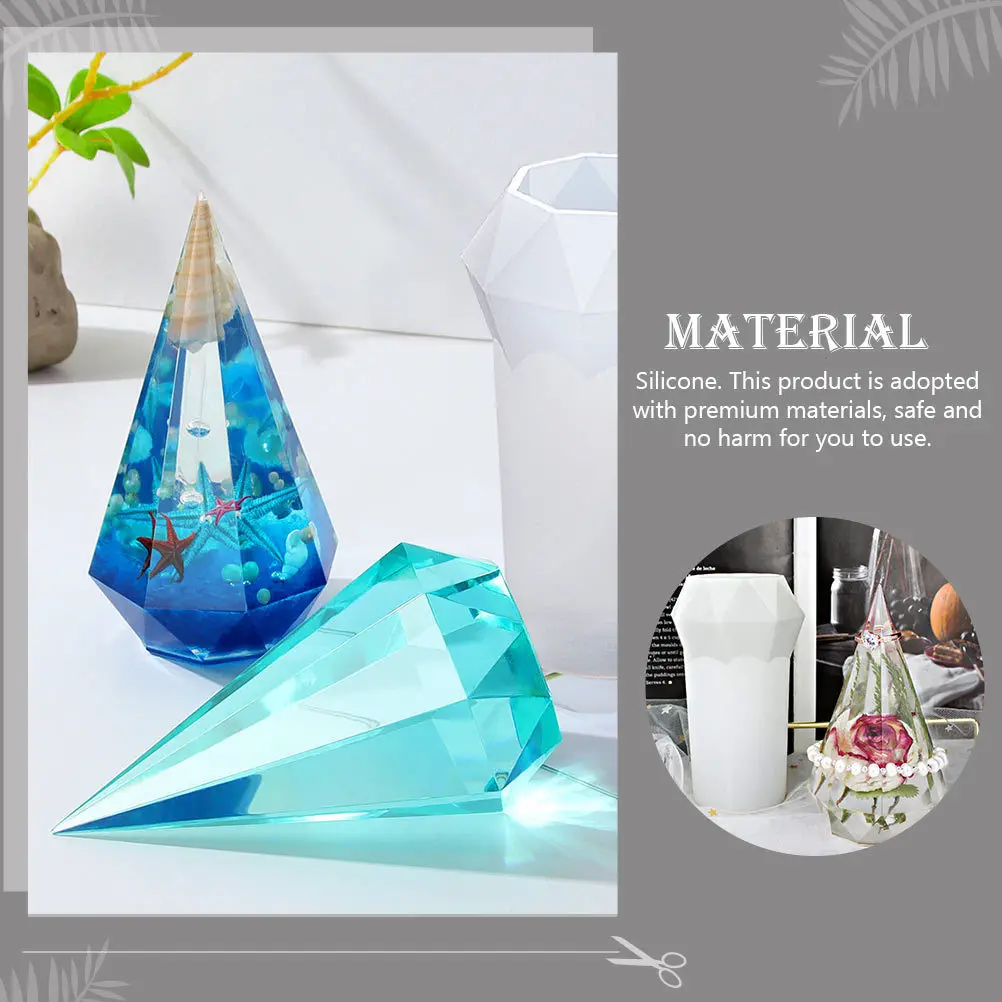 

Кристаллическая форма для эпоксидной смолы, силиконовая форма для рукоделия, изготовление небольших украшений, ювелирных изделий, поставка для рукоделия