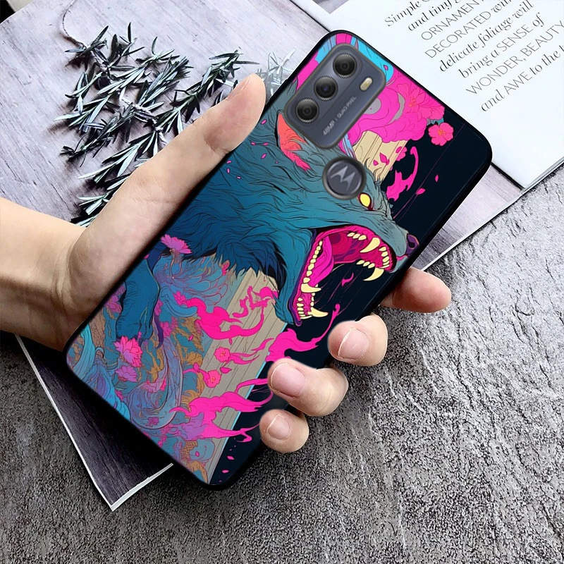 

Wolf Art Phone Case For Moto Edge 50 40 Pro Edge 40 30 Ultra Neo Fusion G Power G Stylus G Play E32 E20 E40