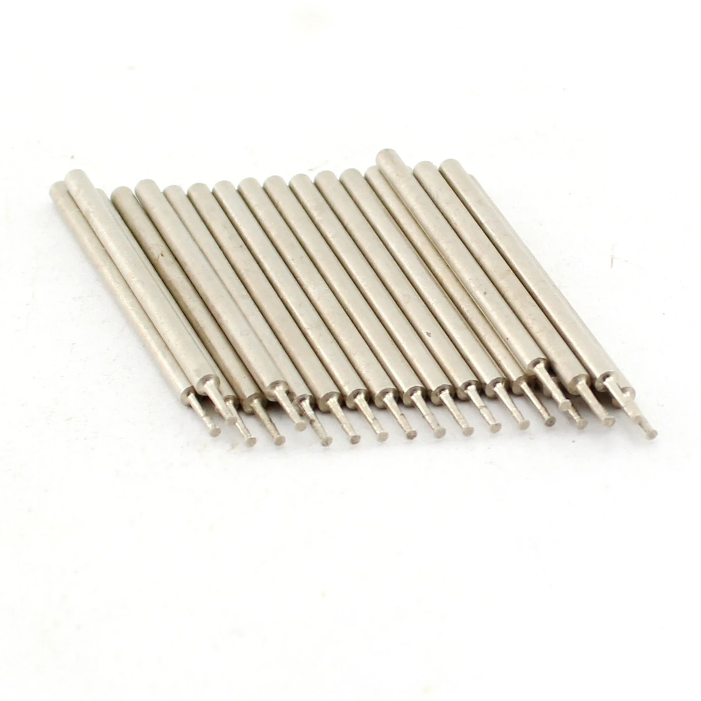 10Pcs 2.35mm Shank Diamond Grinding Burr Bits Set Nail Head Shape 1-8mm for Jewelry Glass Stone Metal Carving Lapidary Tool