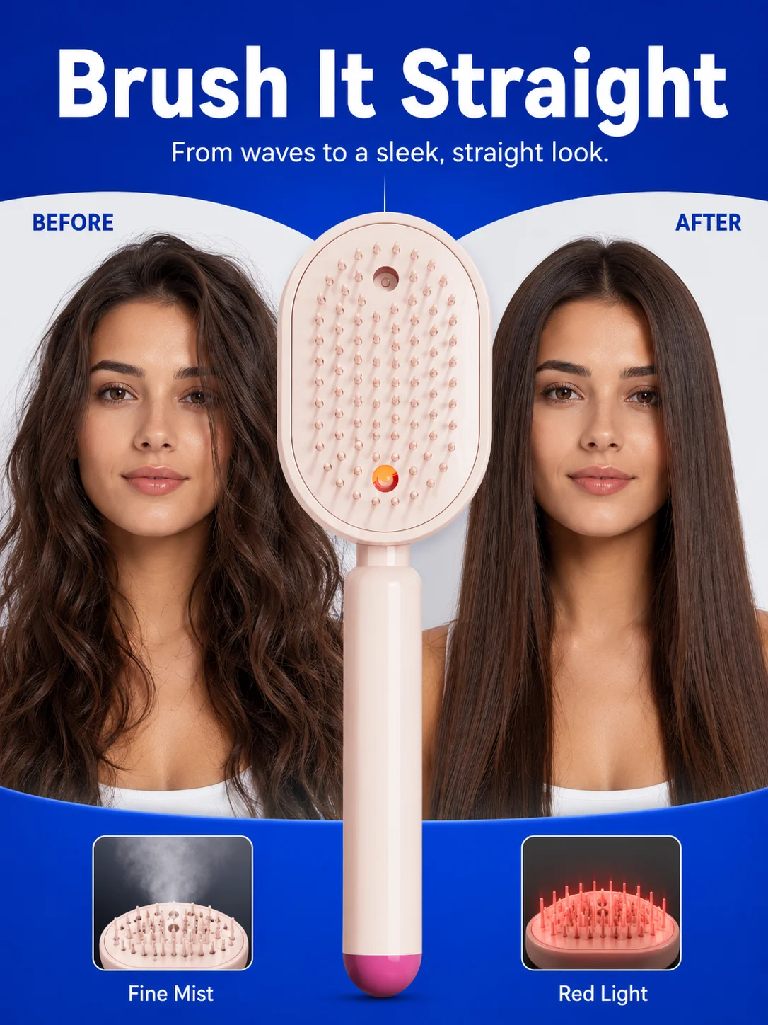 Sikat Rambut Pijat Bantalan Ud - Hair Care For Dry And Frizzy Hair ulasan dan harga
