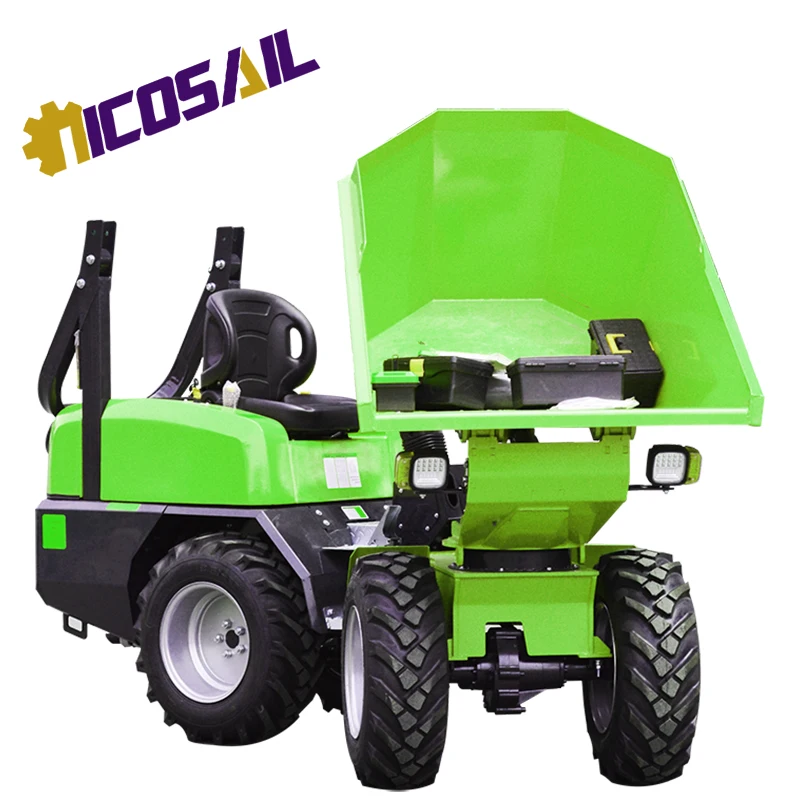 

Efficient and energy-saving small wheeled dump truck, free delivery high-quality machine for sale