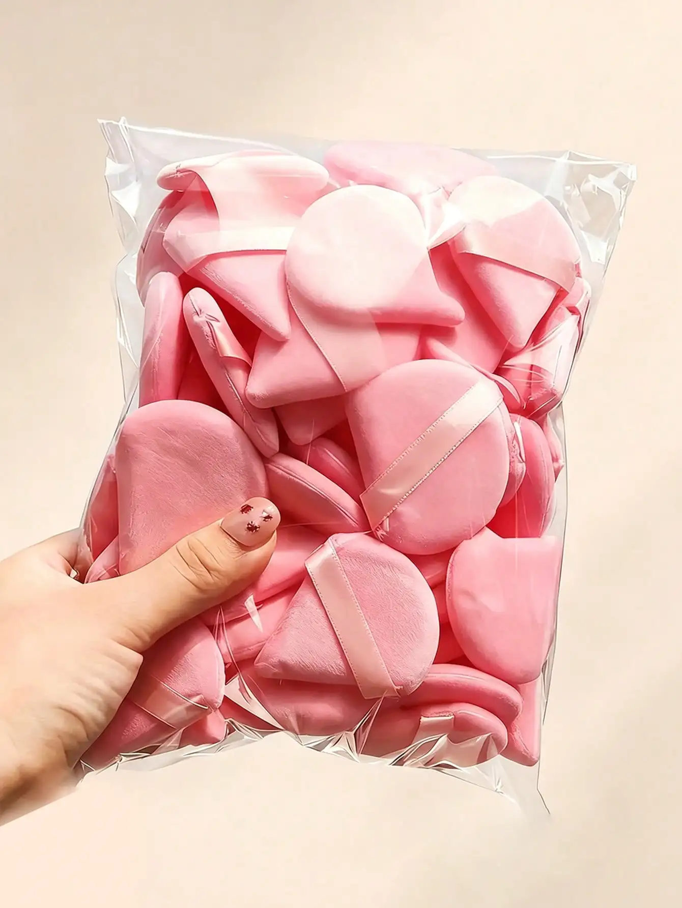 50/40/30/24/15/8/5/1 Pcs Triangle Makeup Sponge, Reusable Multi-Functional Makeup Tool Suitable For Foundation, Primer, BB Cream