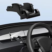 For Tesla Model Y Juniper 2025 Silicone Phone Mount Model 3 Highland 2017-2025 Also Functions Also Vent Hook and Sunglass Holder