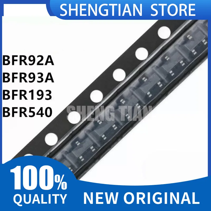 20PCS New and Original SOT23 BFR93 RF BFR92 BFR193A Bipolar Small Signal Transistor BFR93A BFR92A BFR193 BFR540