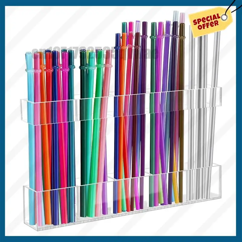 -A89Z حامل القش لخزانة الخزانة حامل القش منظم القش للخزانة