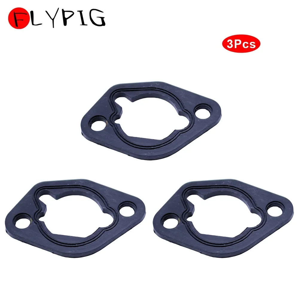 3Pcs Carburetor Engine Air Filter Cleaner Adapter Spacer Gasket for Honda GX120 GX140 GX160 GX200  5.5HP 6.5HP 16220-ZE1-020