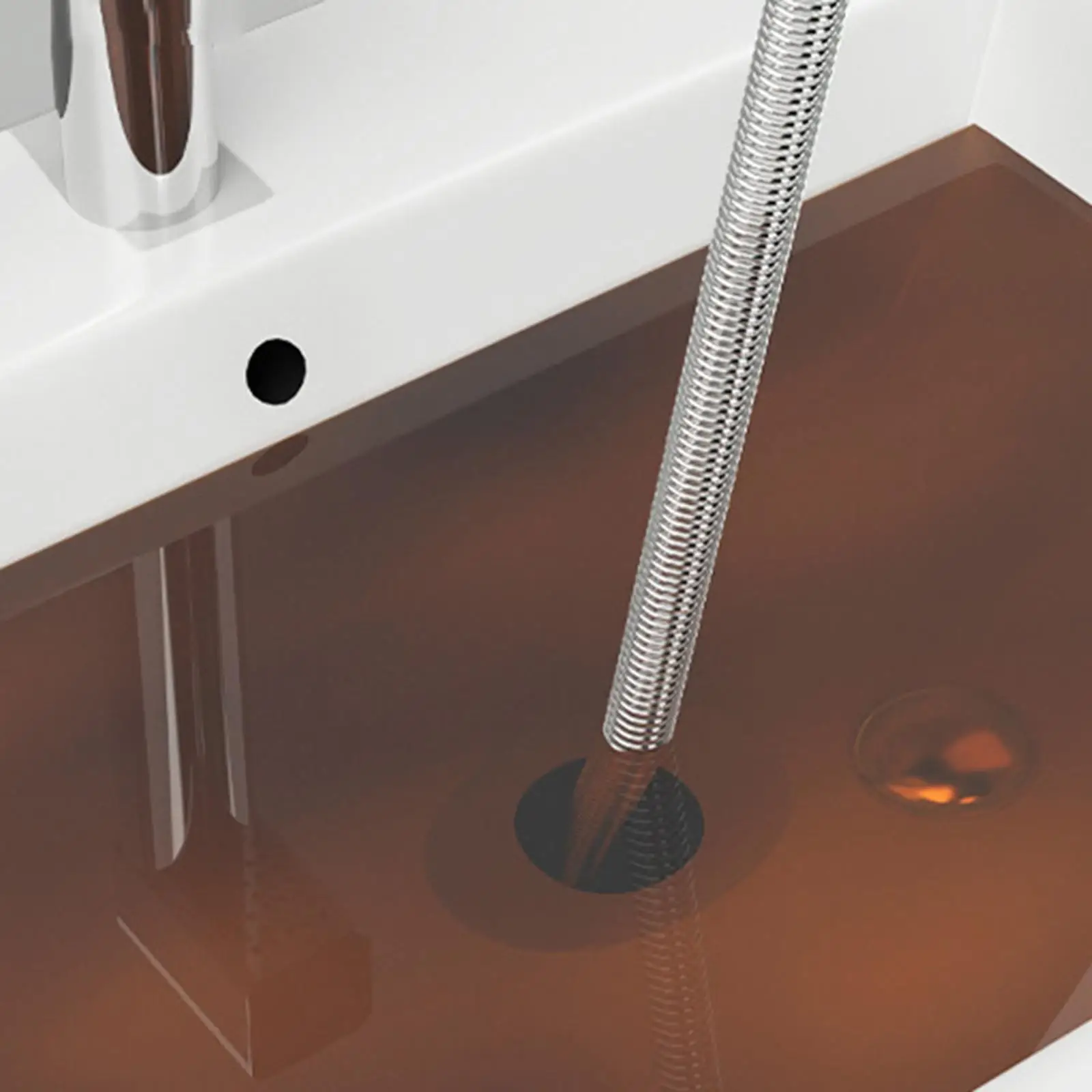 Drain Snake Cable Electric Drill Connector Pipe Cleaner Hair Removal Plumbing Tool for Home Bathroom Toilet