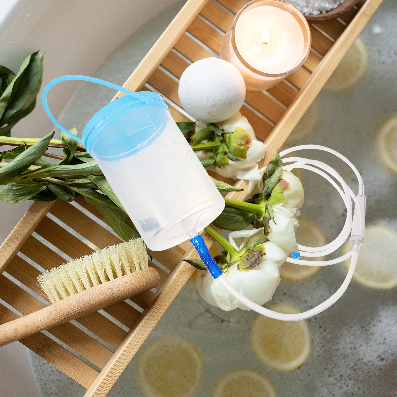 

1 комплект, портативное многоразовое ведро для клизмы, набор для бытовой чистки, инструмент для удаления кишечника, удобная поставка клизмы, практичный сейф