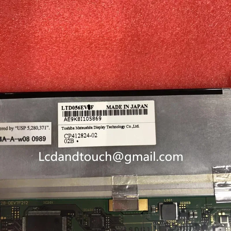 LTD056EV7F ЖК-панель экрана Ремонт замены