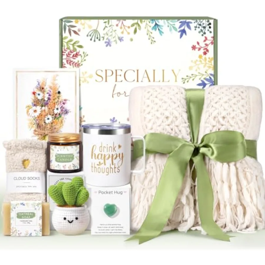 

Get Well Soon Care Package for Women Unique Birthday Gifts for Women Thank You Get Well Sympathy Gift Baskets Spa Gifts Inspira