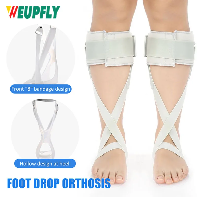 AFO Ankle Foot Drop Orthosis Postural Correction Brace Support Splint Boot Stroke Joint Fracture Rehabilitation Equipment