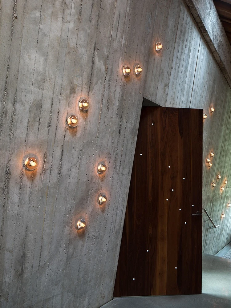 Kristallen glazen wandlamp woonkamer restaurant bar achtergrond gangpad verlichting meteorenregen wandlampen - afbeelding 2