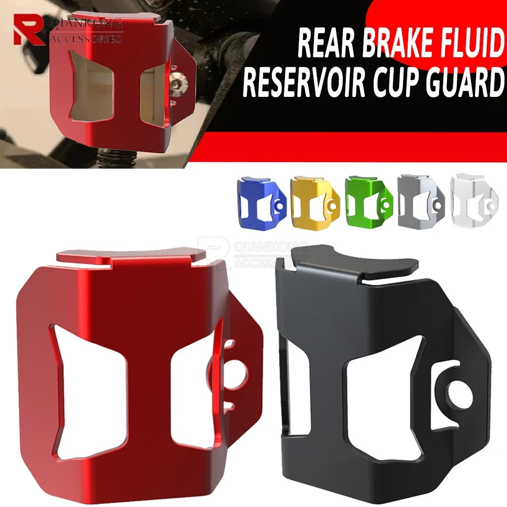 

Universal Motorcycle Rear Brake Fluid Reservoir Cover Oil Cup Guard Protection fit For HONDA CB1000R CB1000 Hornet CB750 Hornet