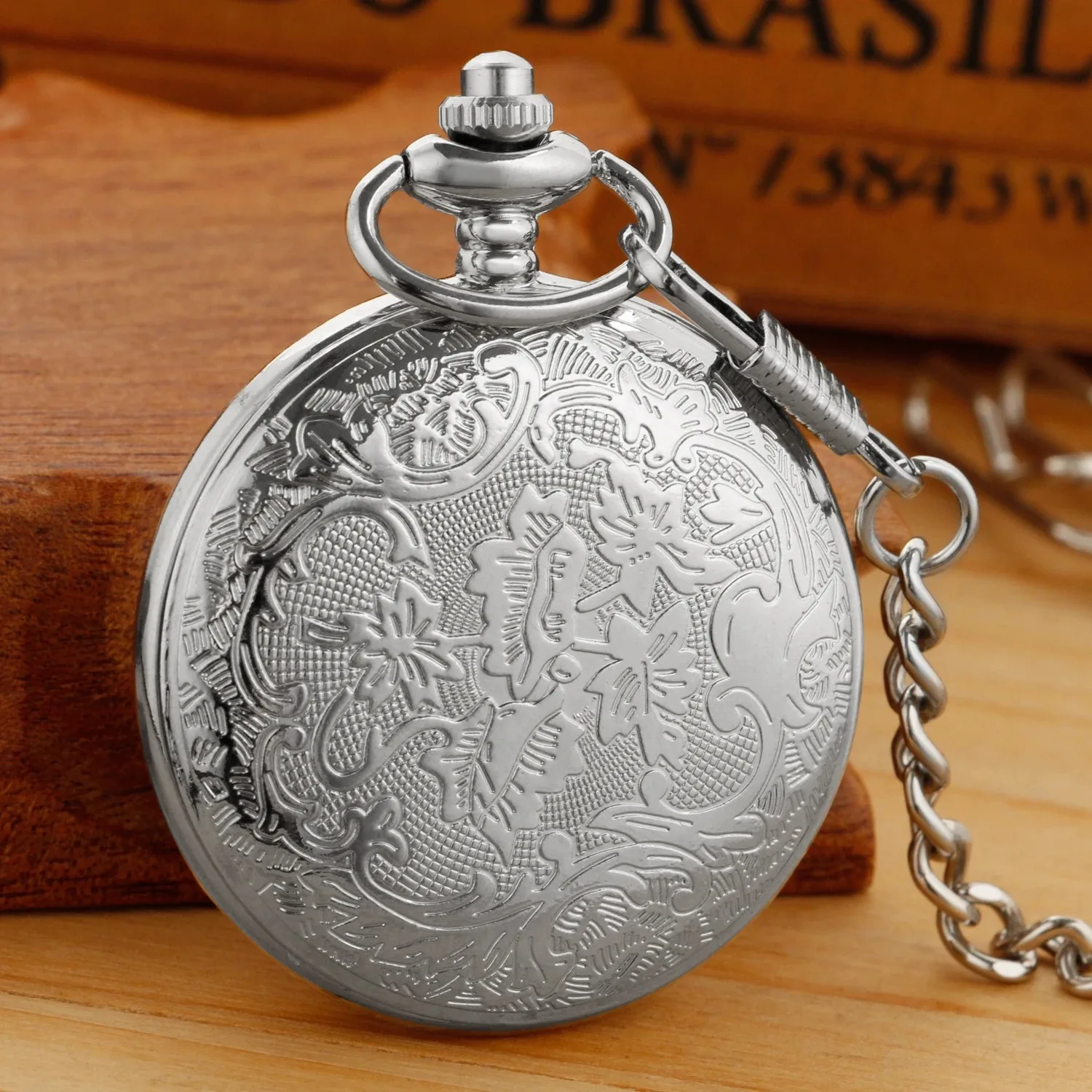 ساعات الجيب Steampunk قلادة الرجال النساء الهدايا ساعات الجيب الكوارتز قلادة مع سلسلة هدايا عيد ميلاد الزفاف الذكرى السنوية