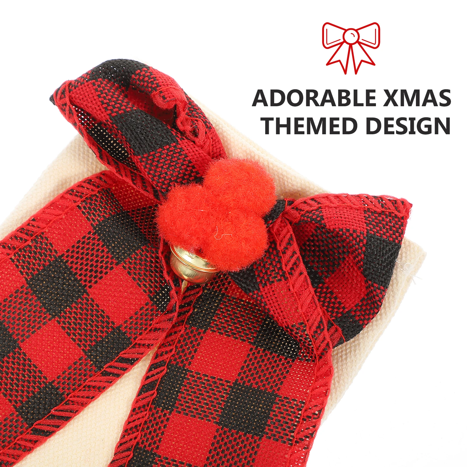 

Cutlery Set Table Pouch Tableware Holding Bag Utensil Holder Party Bags Christmas Decoration