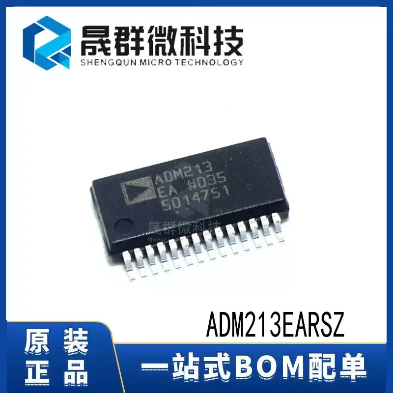 5-30pcs brand new original ADM213EARSZ ADM213 SSOP-28 RS-232 line driver receiver IC