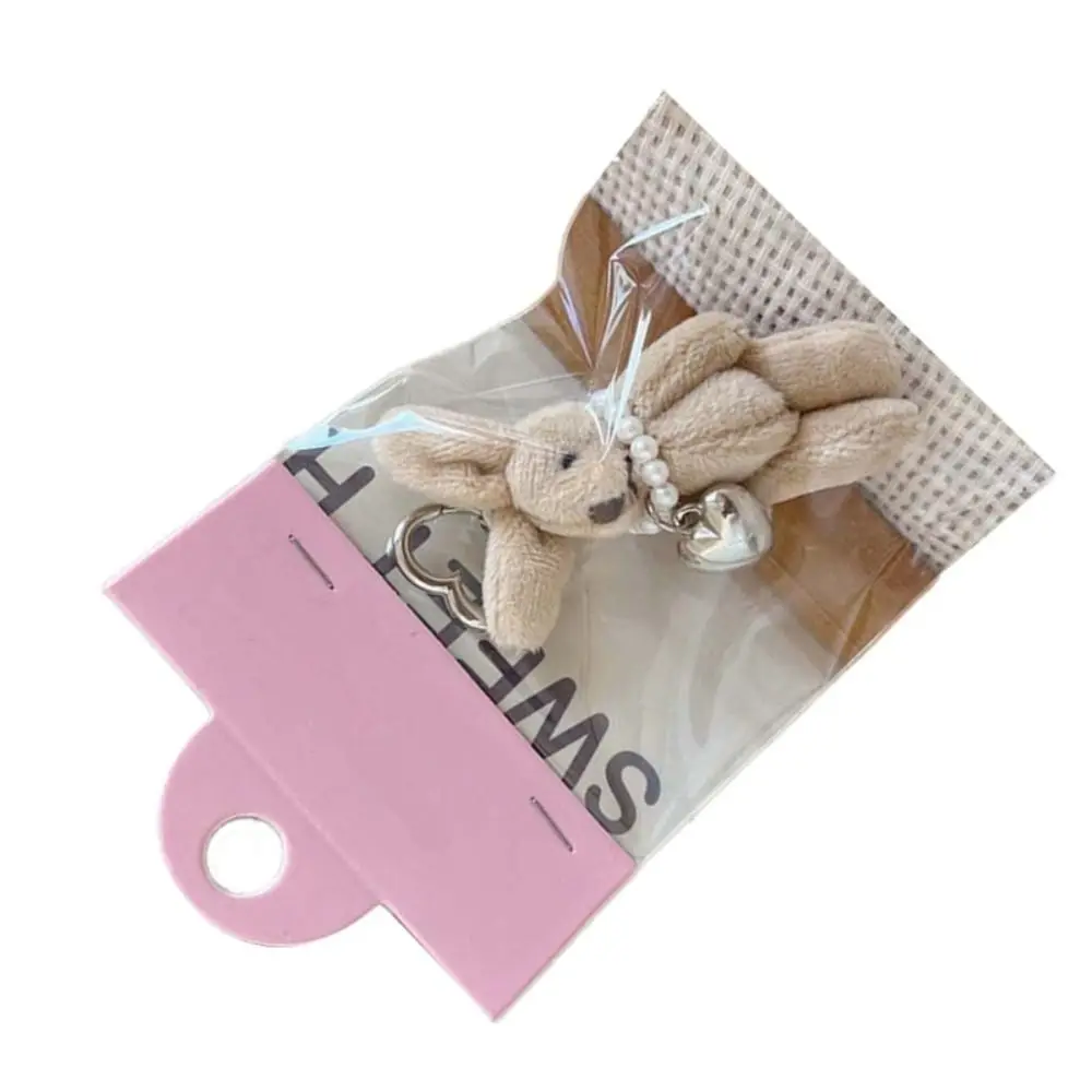 

New Cute Rabbit Keychain Creative Cartoon Bear Pendant Gifts Hanging Decoration Backpack Pendant