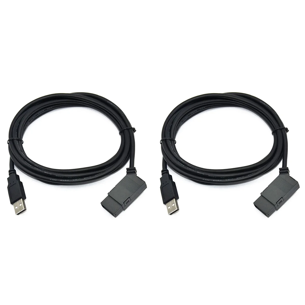 

2X USB-LOGO Isolated Programming Cable Suitable for LOGO Series PLC RS232 LOGO PC-CABLE PC-6ED1 057-1AA01/1AA00