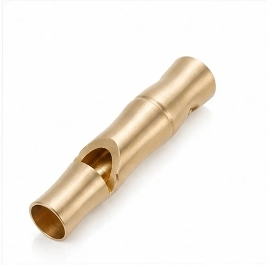1Pcs Brass Survival Whistle High Emergency Whistle for Searching Help First Aid Survival Gear Teachers Referees
