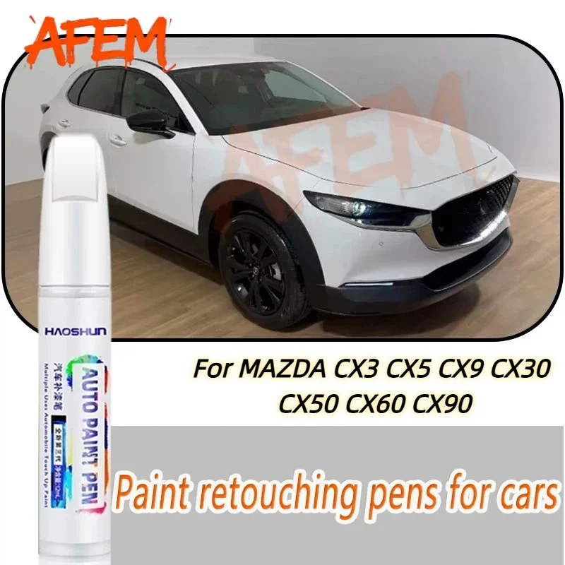 Automotive Paint Repair Pen For MAZDA CX3 CX5 CX9 CX30 CX50 CX60 CX90 Touch-Up Pen Scratch Remover Car Paint Care Accessories