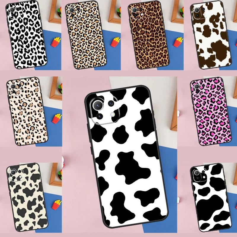 

Leopard Print Pattern Cow Case For Xiaomi 14T Pro 11T 12T 13T 13 14 15 Ultra POCO X7 Pro X3 X5 X6 M6 F5 F6 Pro Cover