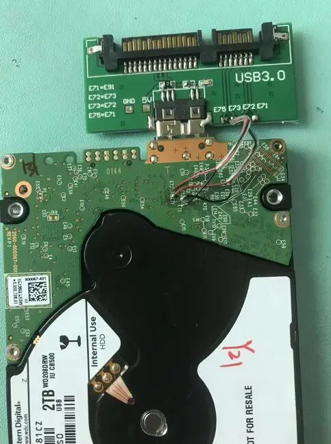 810035 Flywire Board, Suitable for PC3000 MRT Data Recovery Flywire Reading