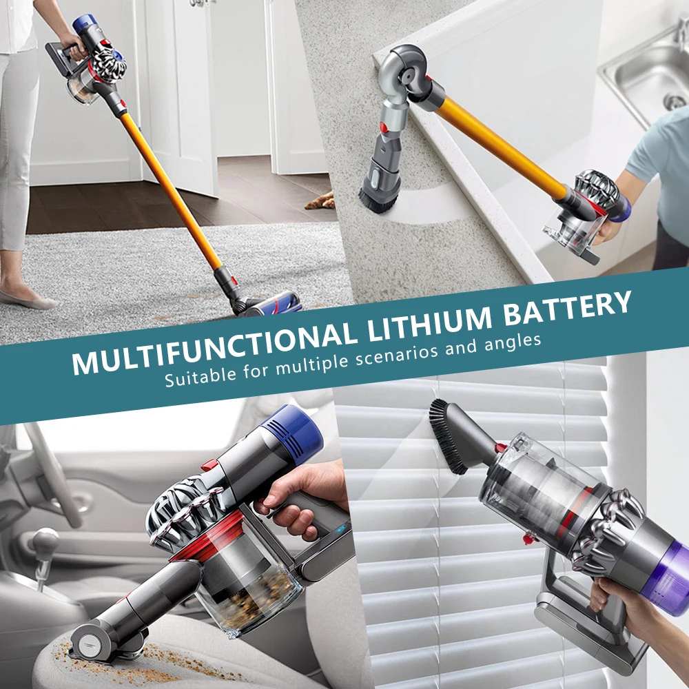 بطارية 5000 مللي أمبير في الساعة 25.2 فولت لدايسون V11 SV14 حيوان مطلق، بطارية بديلة ليثيوم 21700 للمكنسة الكهربائية دايسون V11 970145-02 #4