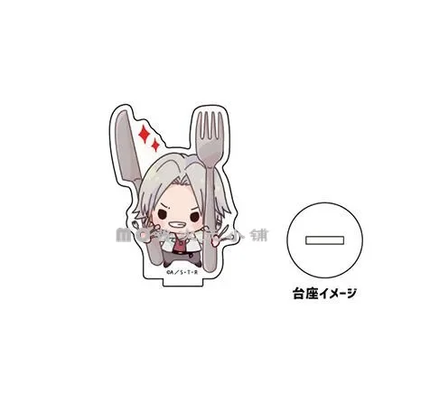 Game Acrylic Stand Doll Anime Squalo Yamamoto Ryohei Gokudera Mini Figure Model Plate Cosplay Toy for Gift