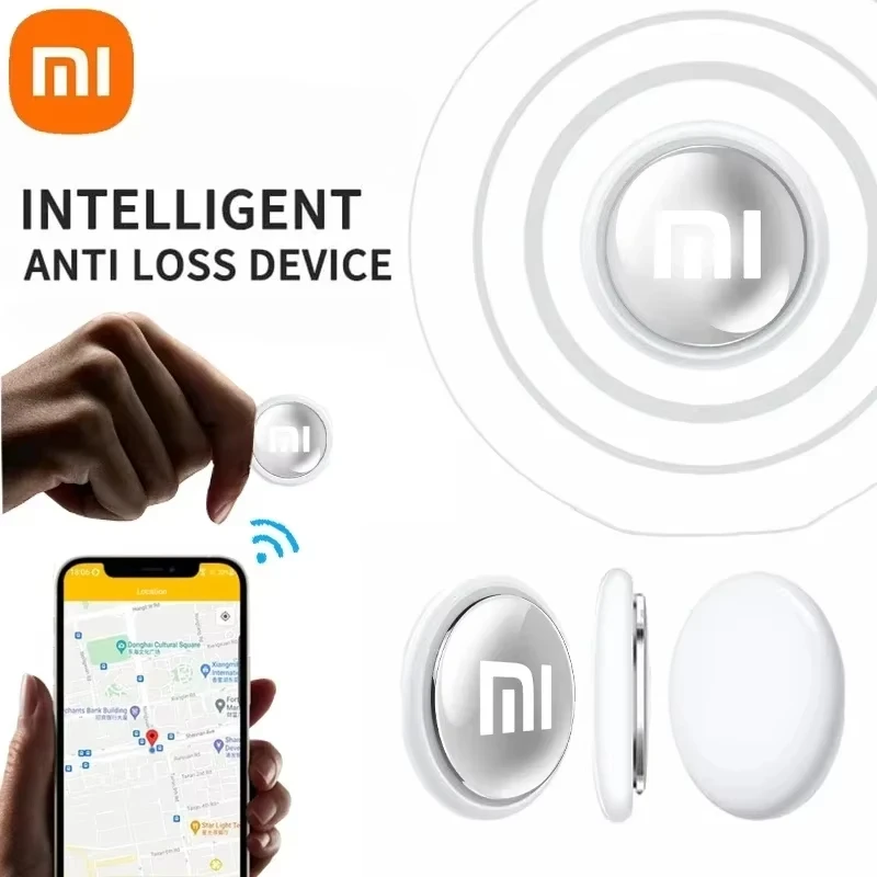 Xiaomi نظام تعقب صغير بنظام تحديد المواقع FindMy App Air Tag الذكية بلوتوث محدد الطفل مكتشف حقيبة مكافحة فقدان طوق الحيوانات الأليفة مع المقتفي جديد #4
