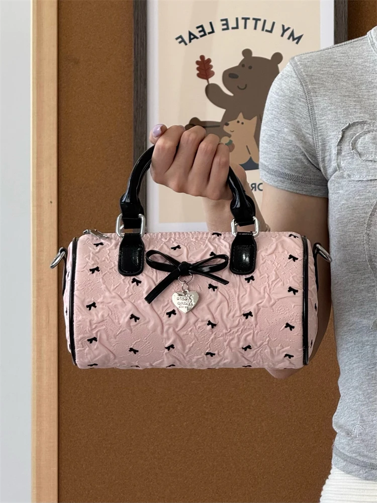 

Ballet Sle Underarm Bag 2025 New Sweet Bow Knot Single oulder Bag Faionable Crossbody Bag for Women Casual Chic Design