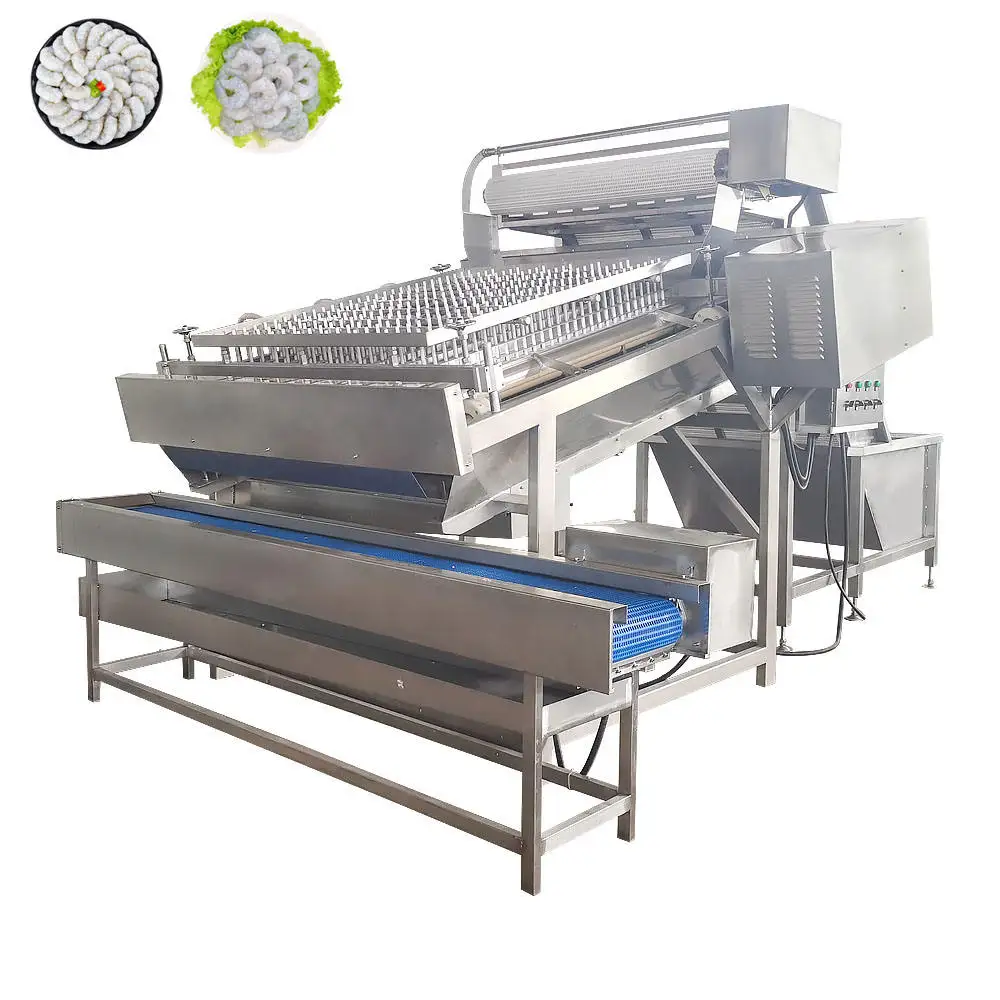 Prawn Peeling Shrimp Peeled Pawns with Automatic Home Use Argentine Red Shrimps Machine