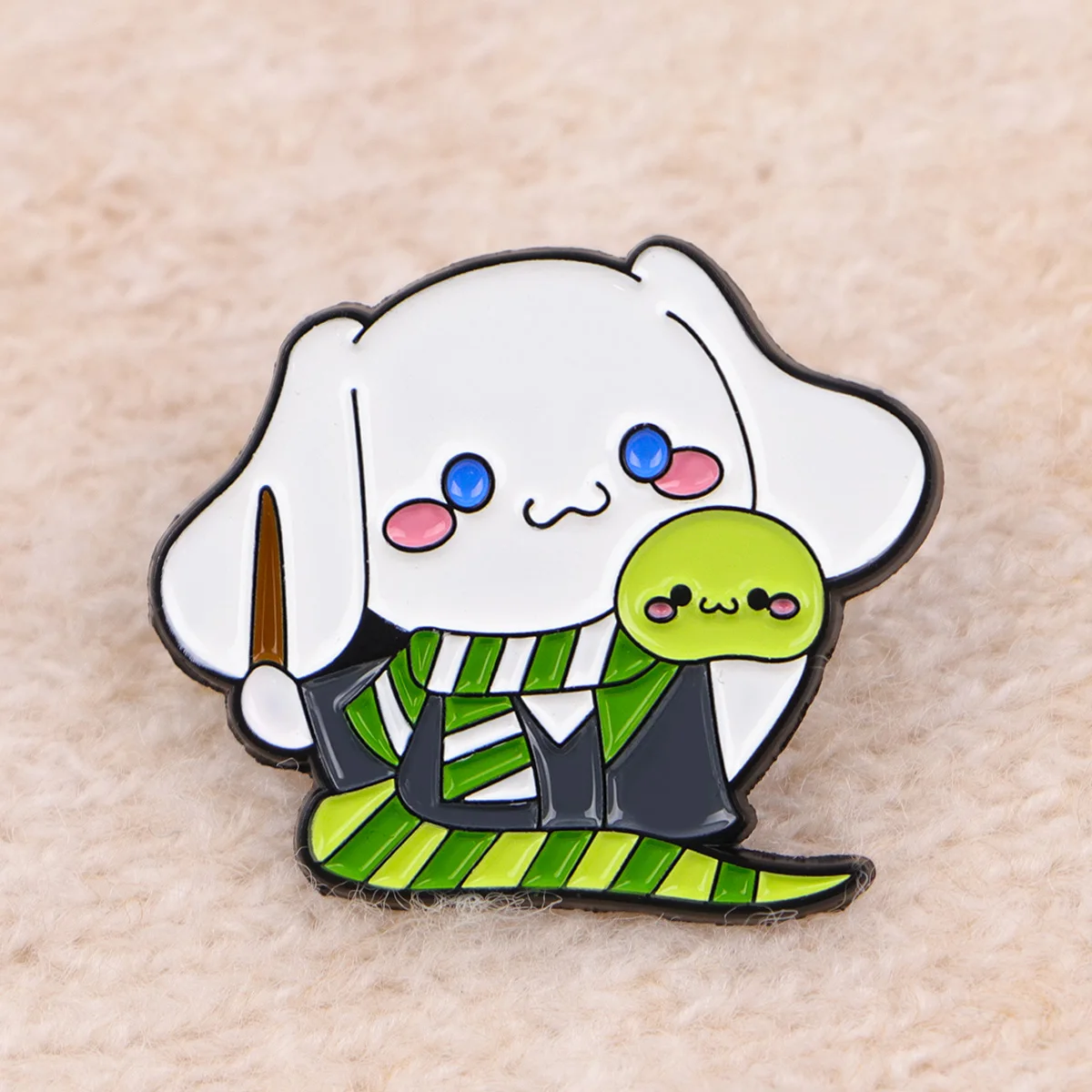 Kawaii الكلب والقط المينا دبابيس معدنية الكرتون بروش ظهره طوق التلبيب شارات الرجال النساء مجوهرات الأزياء جمع هدية #5