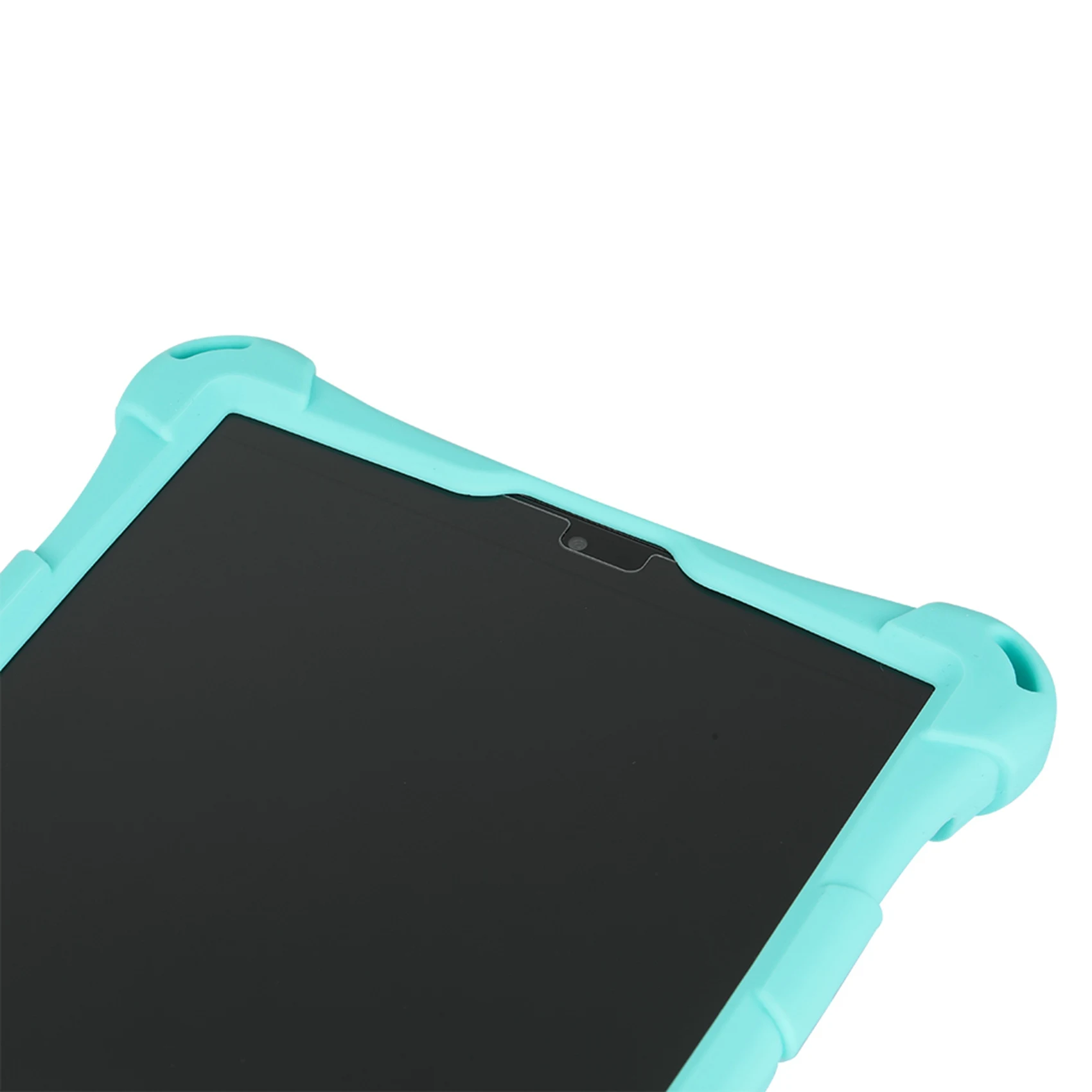 

Чехол A43M из силикона для Samsung Tab A7 Lite 8.7 дюймов 2021 T220 T225, чехол-подставка для планшета с держателем для стилуса и ремешком, черный