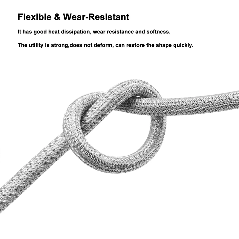 1~10m Cable Sleeve 3 5 8 10 13 16 19 25 32mm PET Self-Closed Wear Resistant Braided Insulation Split USB Wire Protection Sheath