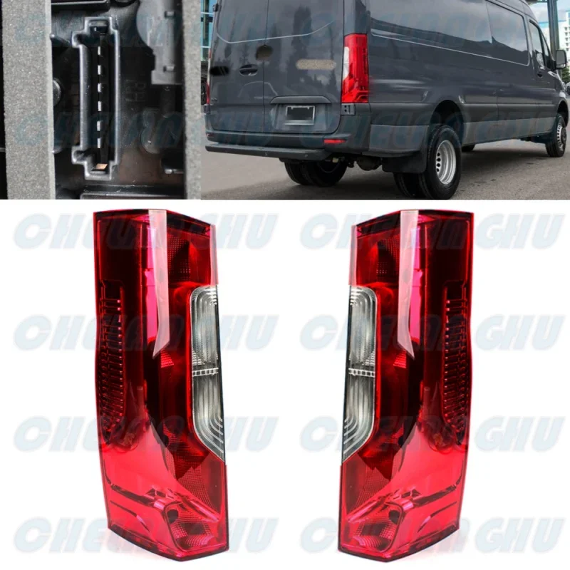 

For Benz Freightliner Sprinter 1500 2500 3500 2019 2020 2021 2022 Pair L+R Side Tail Rear Lamp Light 9108200300 9108200200