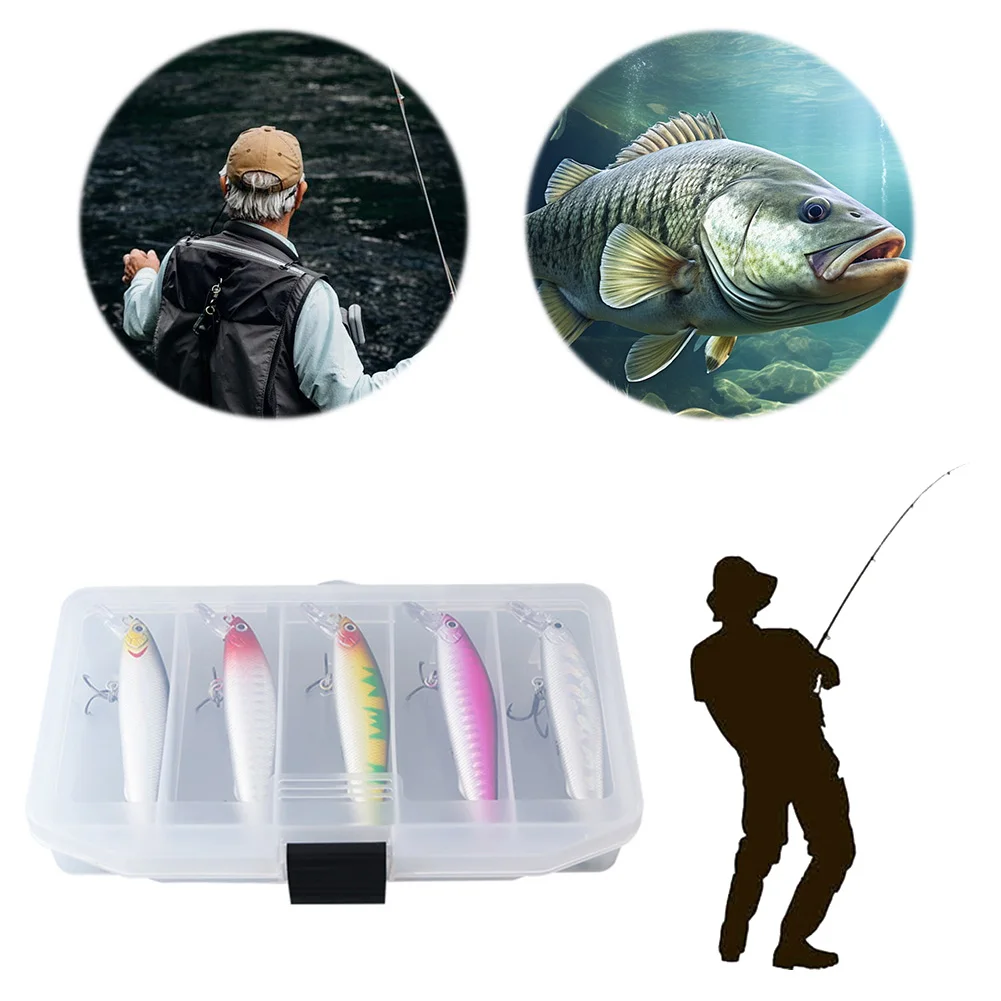 

Набор из 5 воблеров для рыбалки, 9 см, 10 г, тонущие искусственные приманки, крэнкбейты, свимбейты для ловли форели и баса, рыболовные аксессуары