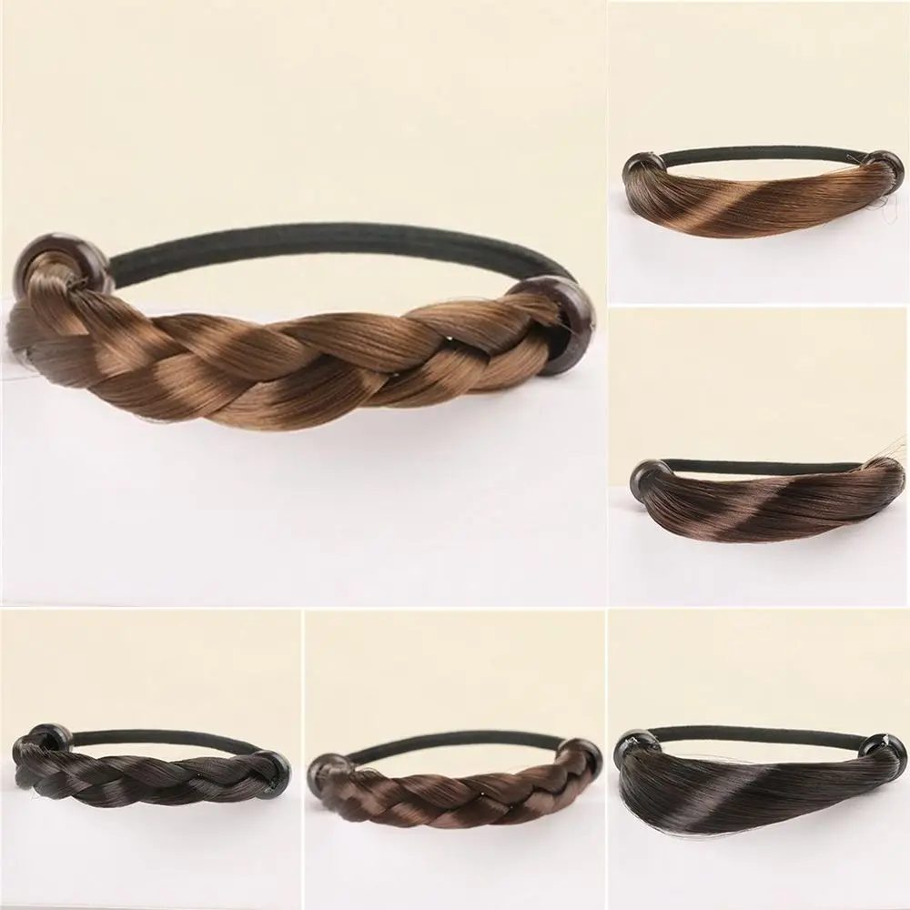 Personality Fashion Wig Braid Synthetic Wig Ponytail Scrunchie Headwear Hair Accessories Braid Hair Rope Wig Hair Rope