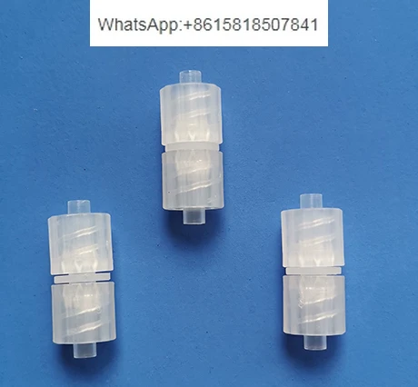 

10PCS Double male luer luer connector straight through plastic connector medical thread adapter pp pagoda luer connector